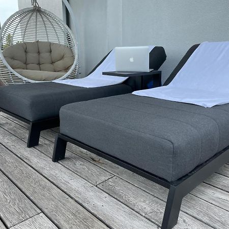 Sea View Penthouse Terrace Palanga Old Town Διαμέρισμα Εξωτερικό φωτογραφία