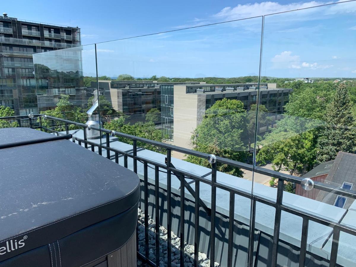 Sea View Penthouse Terrace Palanga Old Town Διαμέρισμα Εξωτερικό φωτογραφία