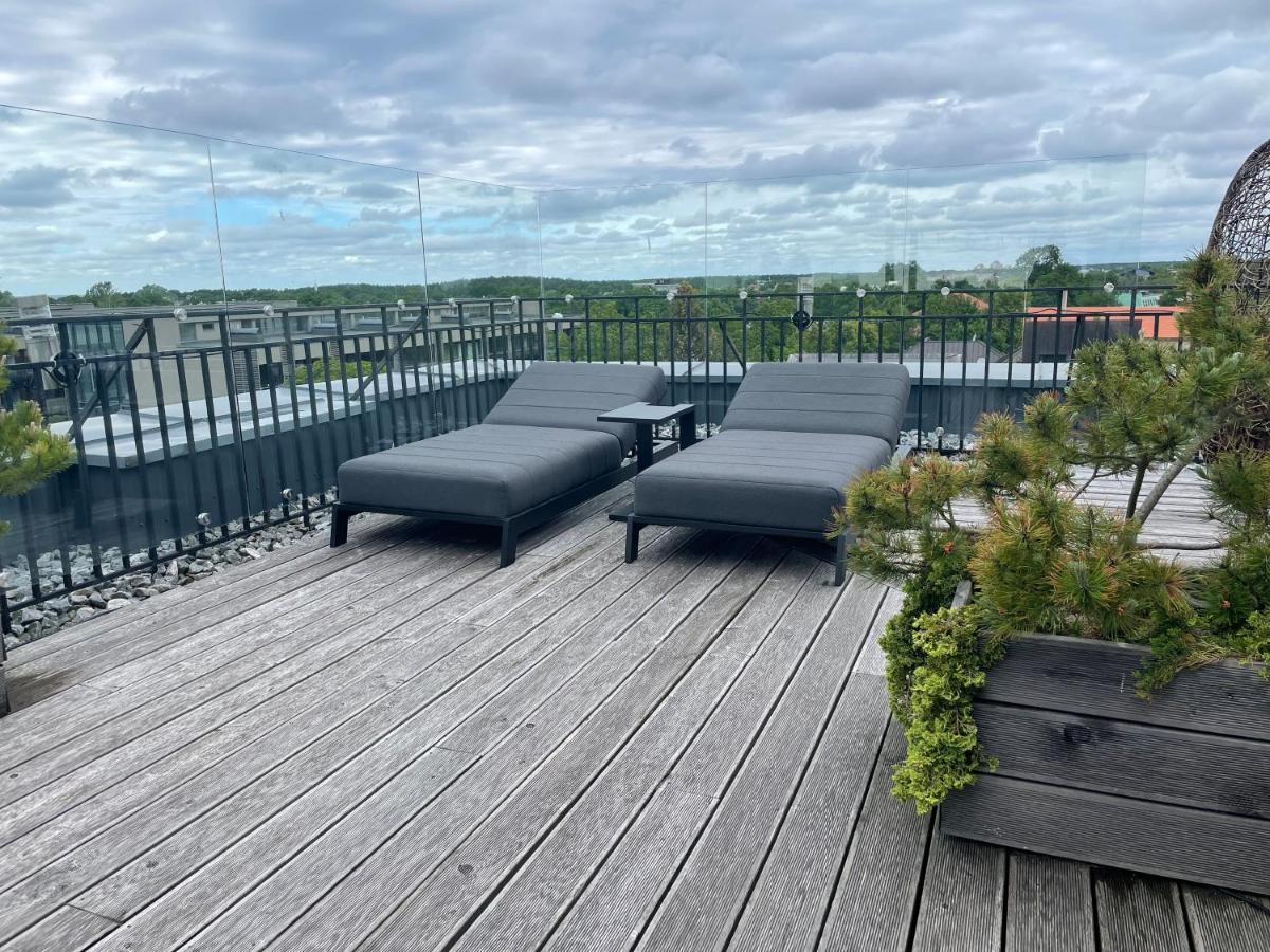Sea View Penthouse Terrace Palanga Old Town Διαμέρισμα Εξωτερικό φωτογραφία